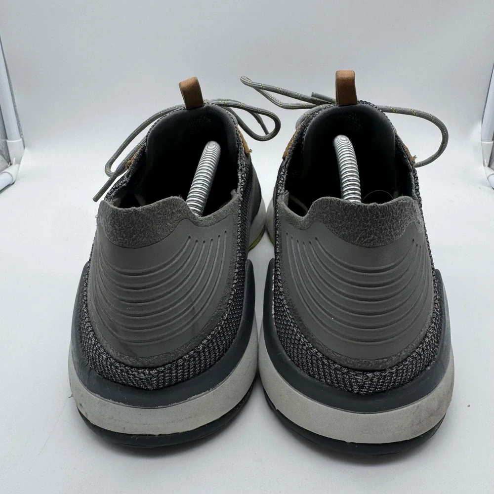 Olukai‎ Nihoa Li Mens 12 Charcoal Grey Mesh Athletic Sneakers 10494-2526